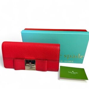 Kate Spade Silver and Red Detail